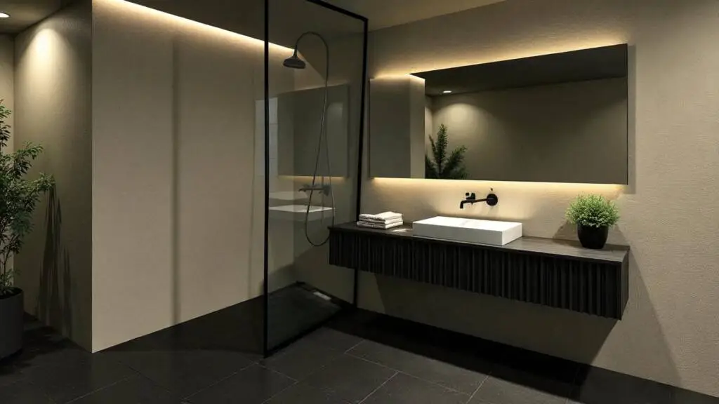 Fixo com moldura ate teto | MFN GOLDSTAR