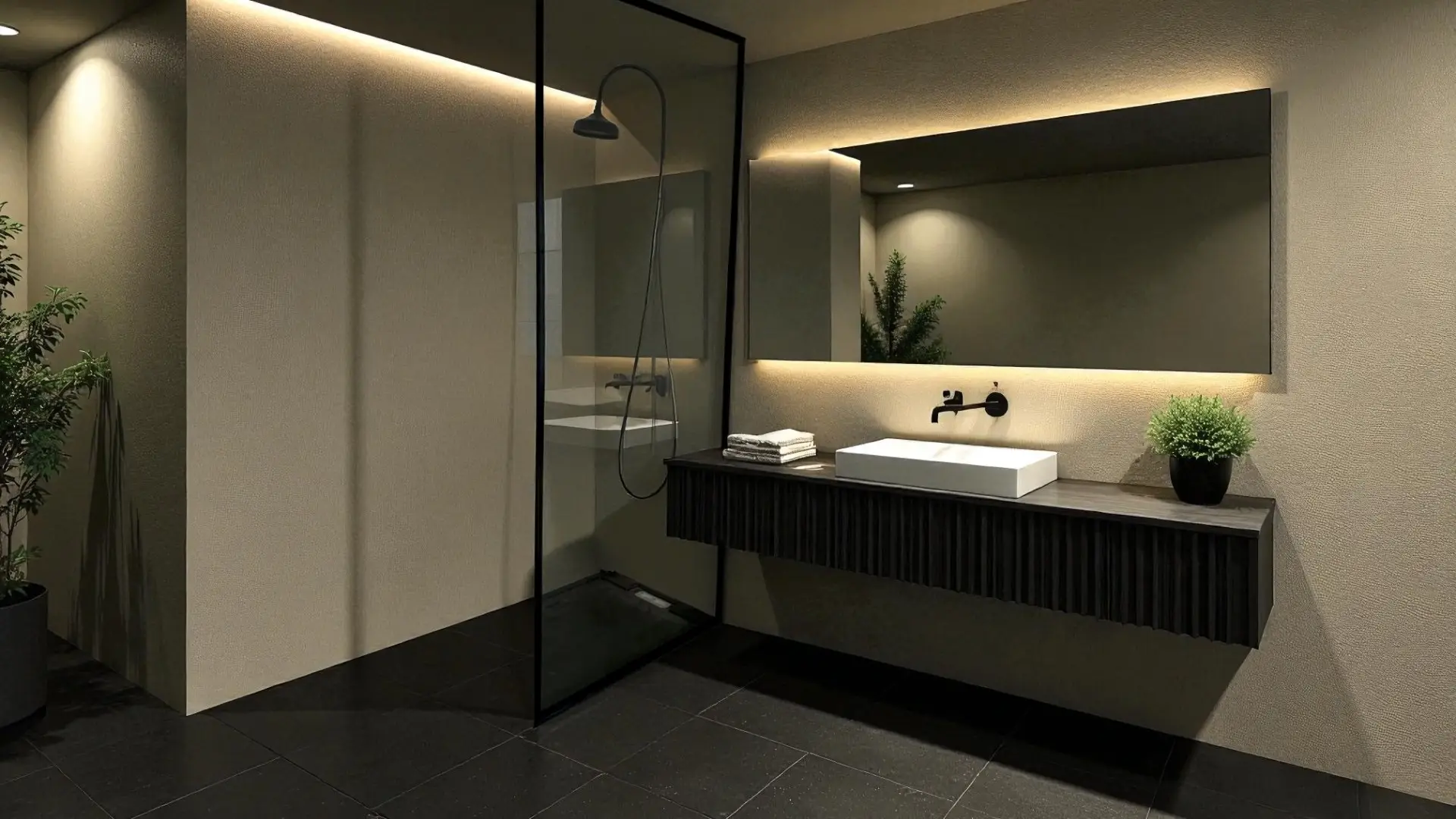 Fixo com moldura ate teto | MFN GOLDSTAR